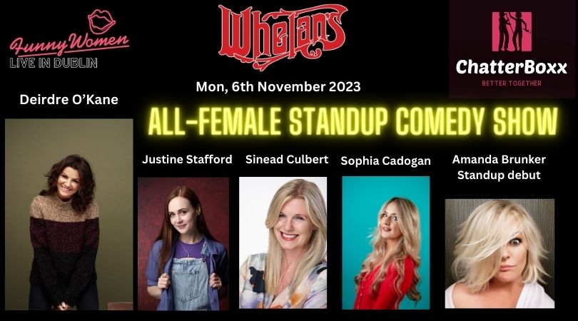 Funny Women Dublin, 6th November 2023
